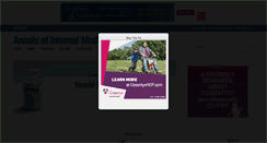 Desktop Screenshot of annals.org